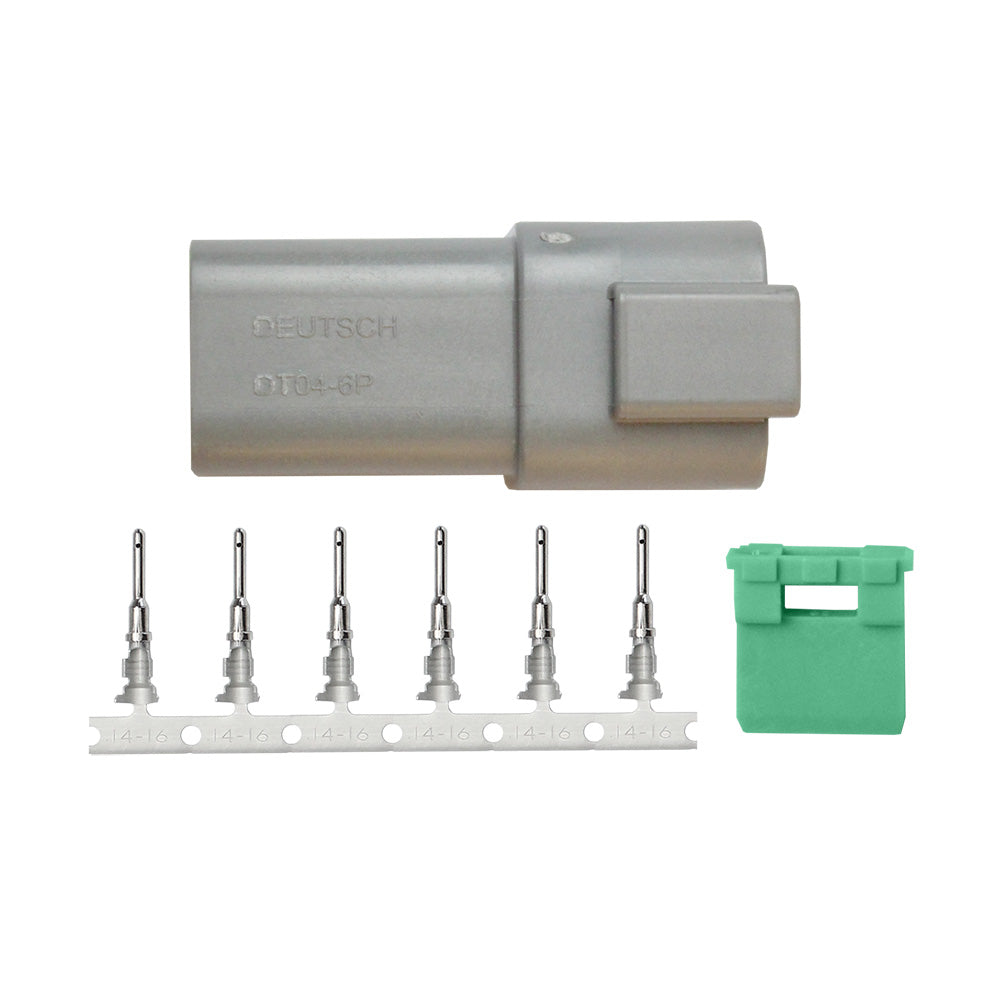 Pacer DT Deutsch Receptacle Repair Kit - 14-18 AWG (6 Position)