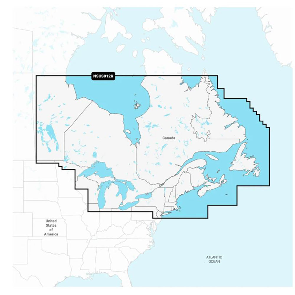 Garmin Navionics+™ NSUS012R Canada, East & Great Lakes