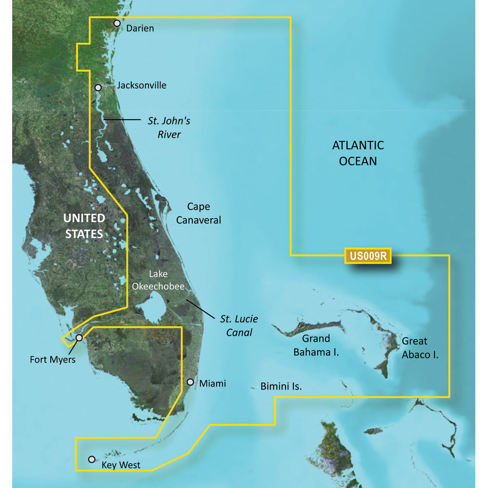 Garmin BlueChart® g3 Vision® HD - VUS009R - Jacksonville - Key West - microSD™/SD™