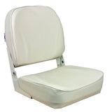 Springfield Economy Folding Seat - White