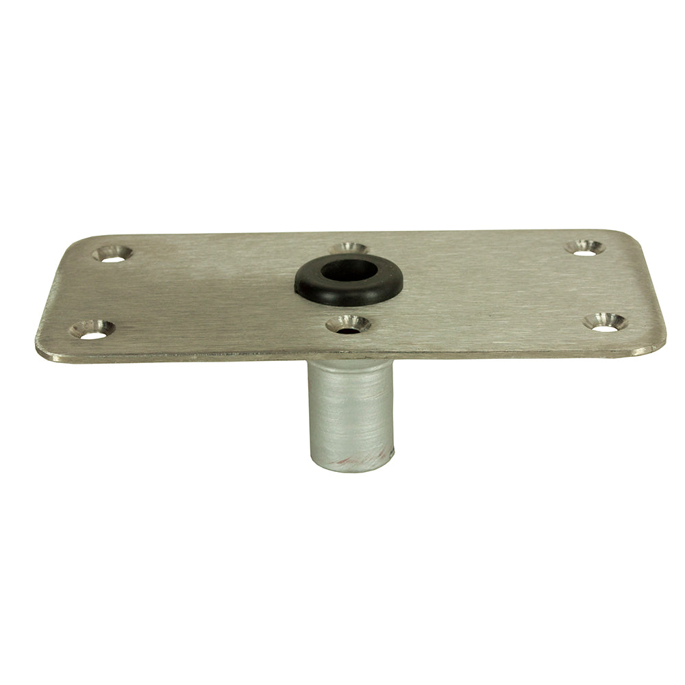 Springfield KingPin™ 4" x 8" - Stainless Steel - Rectangular Base (Standard)