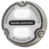 Hella Marine Apelo A2 Blue White Underwater Light - 3000 Lumens - Bronze Housing - White Lens w/Edge Light