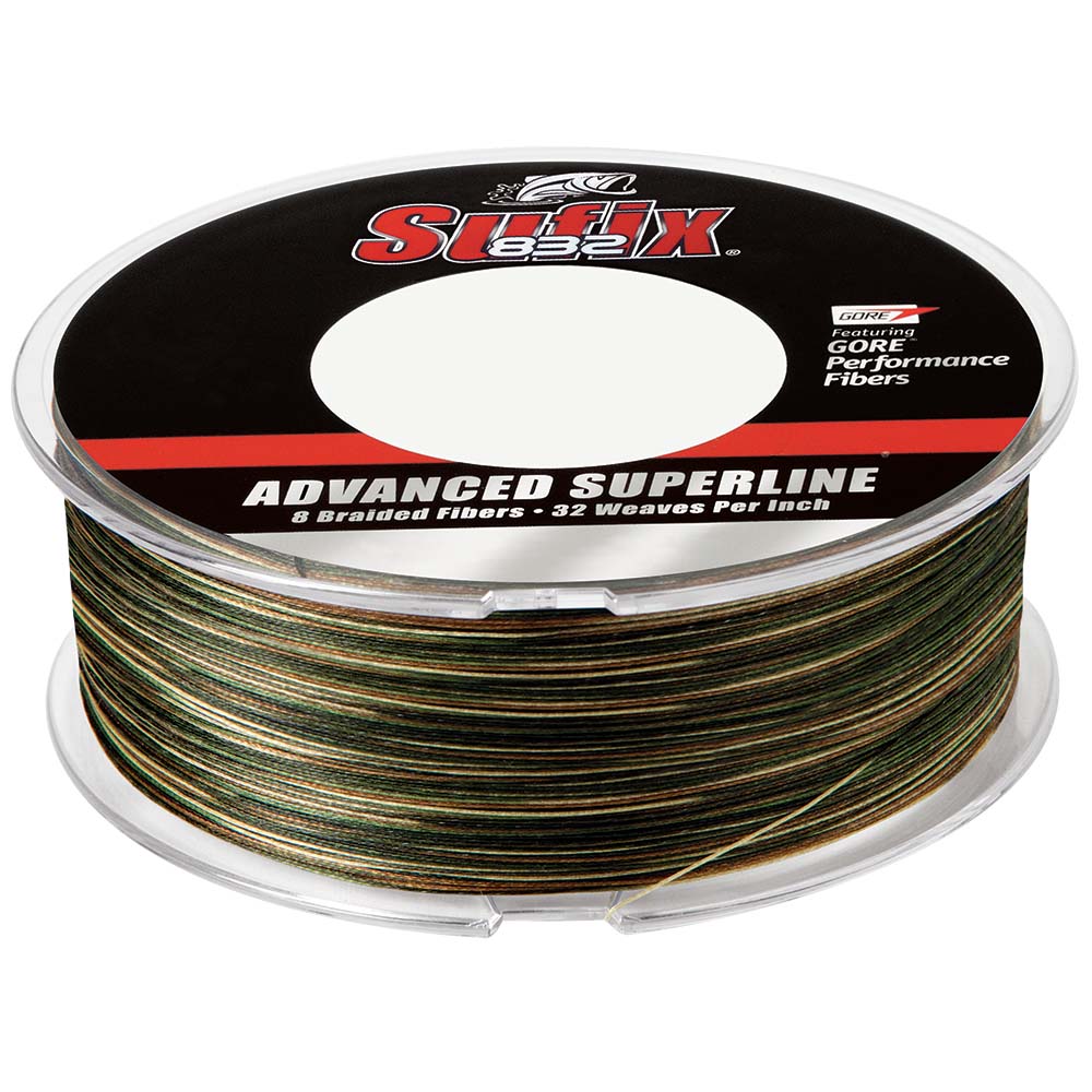 Sufix 832® Advanced Superline® Braid - 30lb - Camo - 600 yds