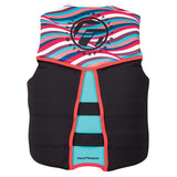 Full Throttle Women's Rapid-Dry Flex-Back Life Jacket - Women's XS - Pink/Black