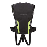 Mustang EP 38 Ocean Racing Hydrostatic Inflatable Vest - Black/Fluorescent Yellow/Green - Automatic/Manual