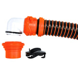 Camco RhinoEXTREME 20' Sewer Hose Kit w/4 In 1 Elbow Caps