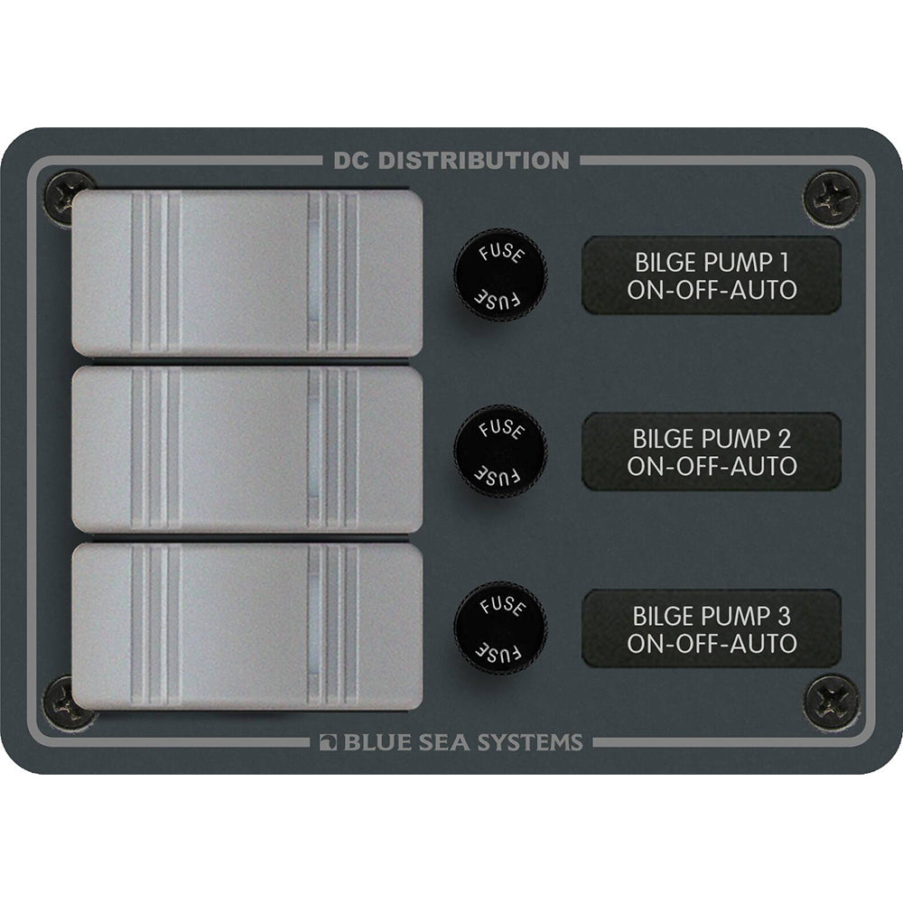 Blue Sea 8665 Contura 3 Bilge Pump Control Panel