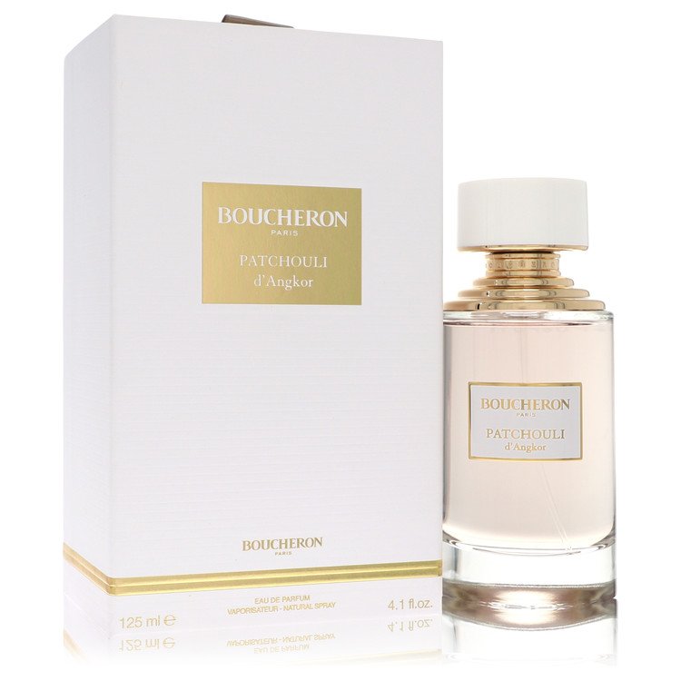 Boucheron Patcholi D'Angkor by Boucheron Eau De Parfum Spray (Unisex) 4.1 oz for Men