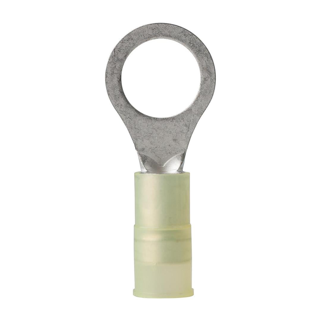 NYLON RING TERMINAL  12-10 3/8'  25