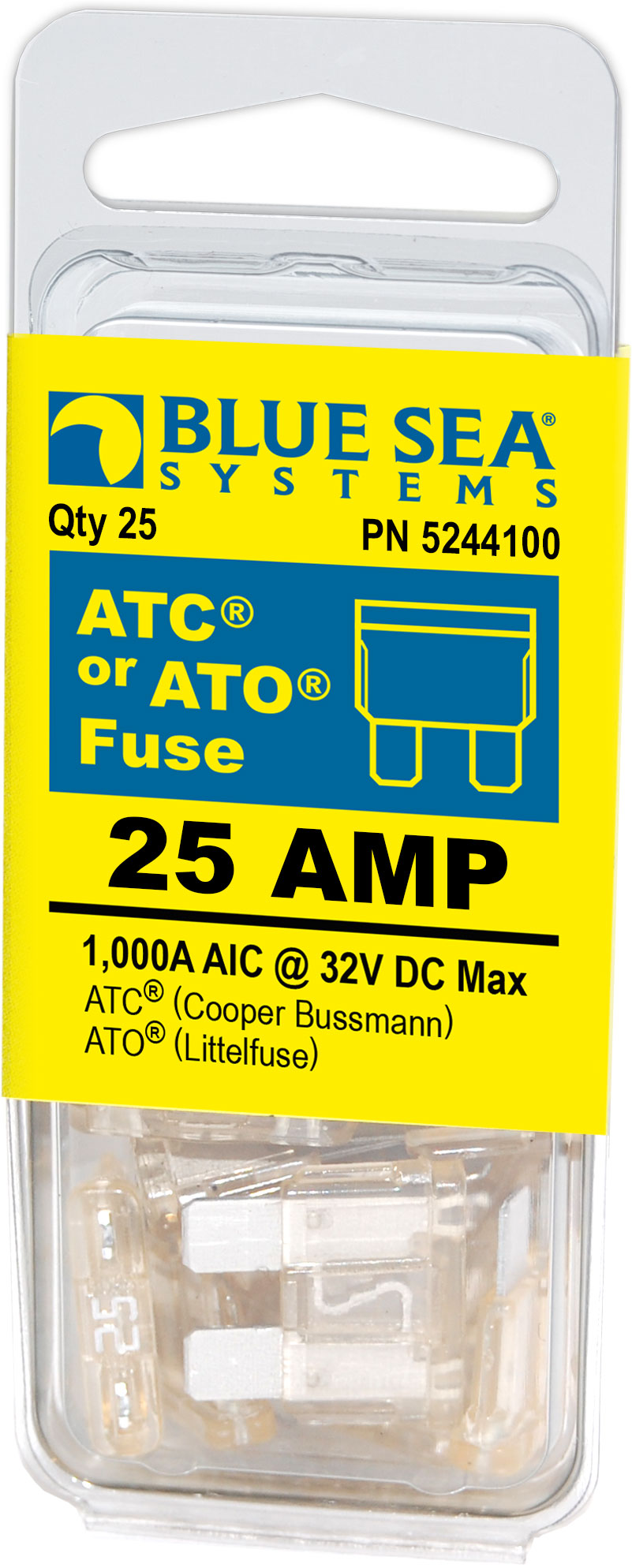 FUSE ATO/ATC 25A PACK 25