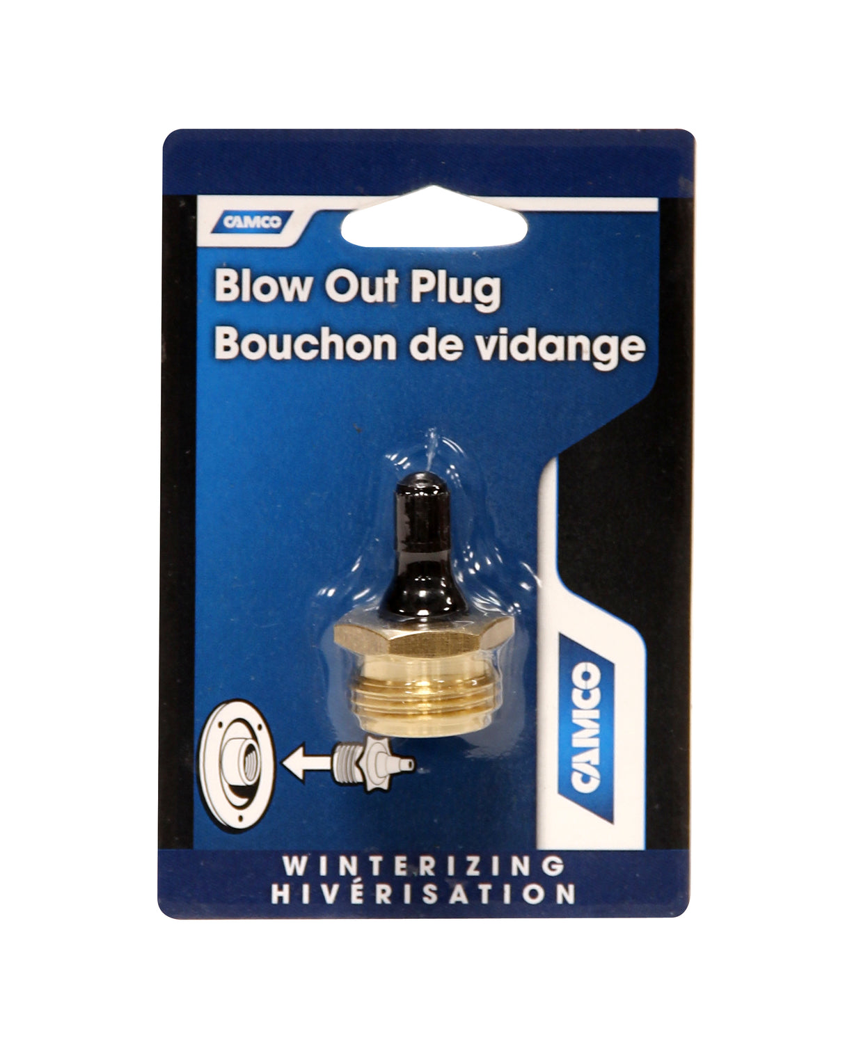 BLOW OUT PLUG - BRASS