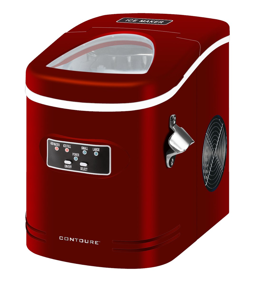 PORTABLE ICE MAKER  RED