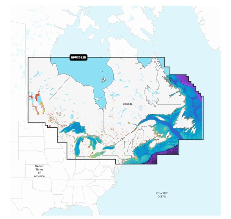 NAVIONICS PLATINUM+ CANADA  EAST &