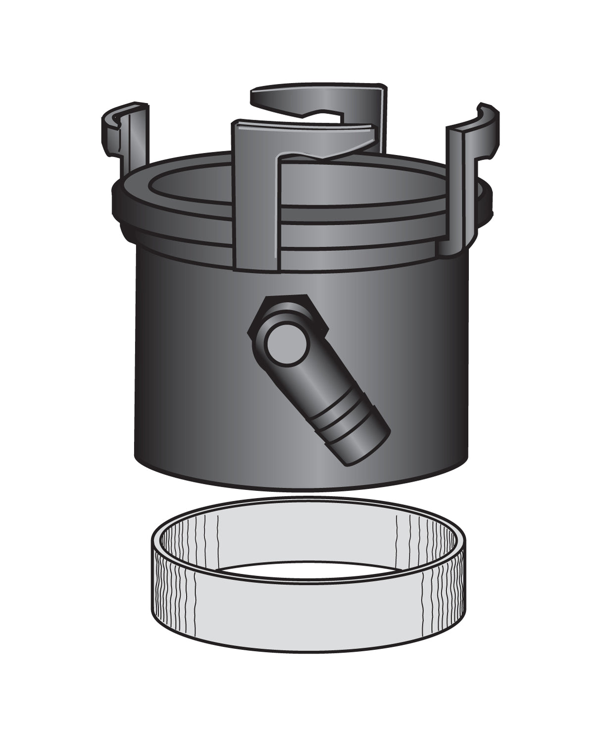 MACERATOR PUMP ADAPTER KI