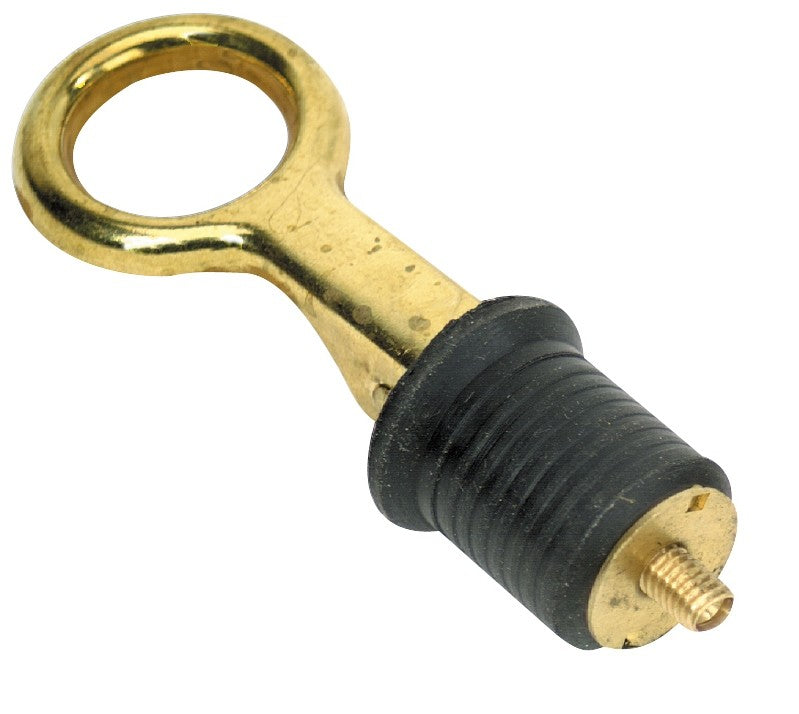 1' BRASS BAILER PLUG-40/BUCKET