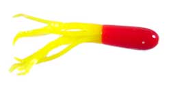 Big Bite Crappie Tubes 1.5" 10ct Red/Yellow