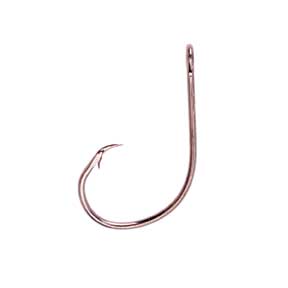 Eagle Claw Circle Bait Black Nickle Hook 20ct Size 5/0