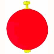 Comal Snap-On Round Float 2.00" 25/Bag Red