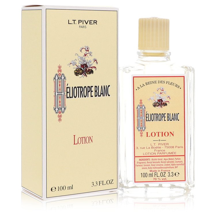 Heliotrope Blanc by LT Piver Lotion (Eau De Toilette) for Women