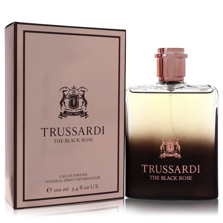 The Black Rose by Trussardi Eau De Parfum Spray (Unisex) 3.3 oz for Women