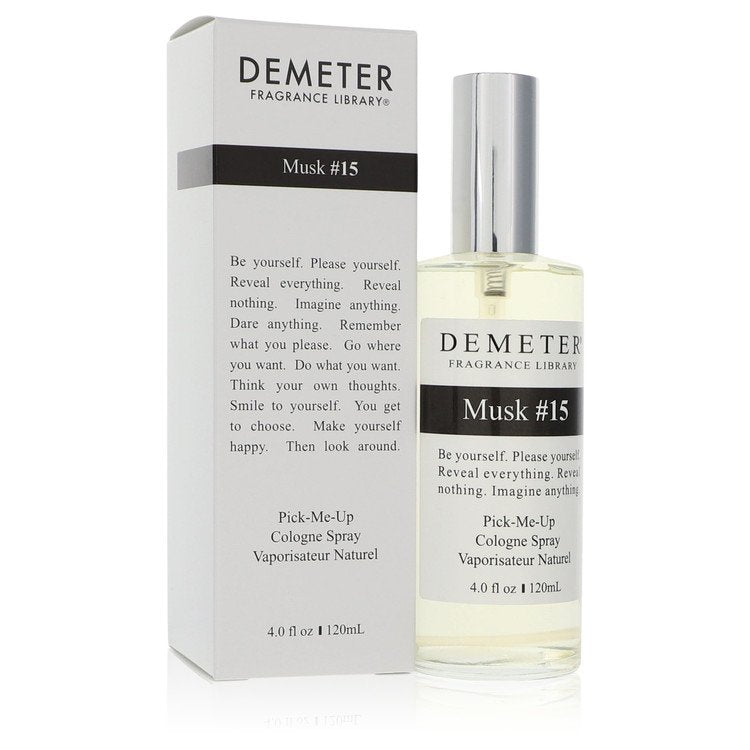 Demeter Musk #15 by Demeter Cologne Spray (Unisex) 4 oz for Men