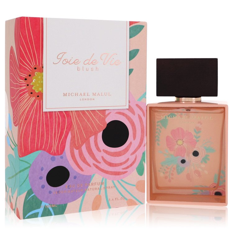 Joie De Vie Blush by Michael Malul Eau De Parfum Spray 3.4 oz for Women