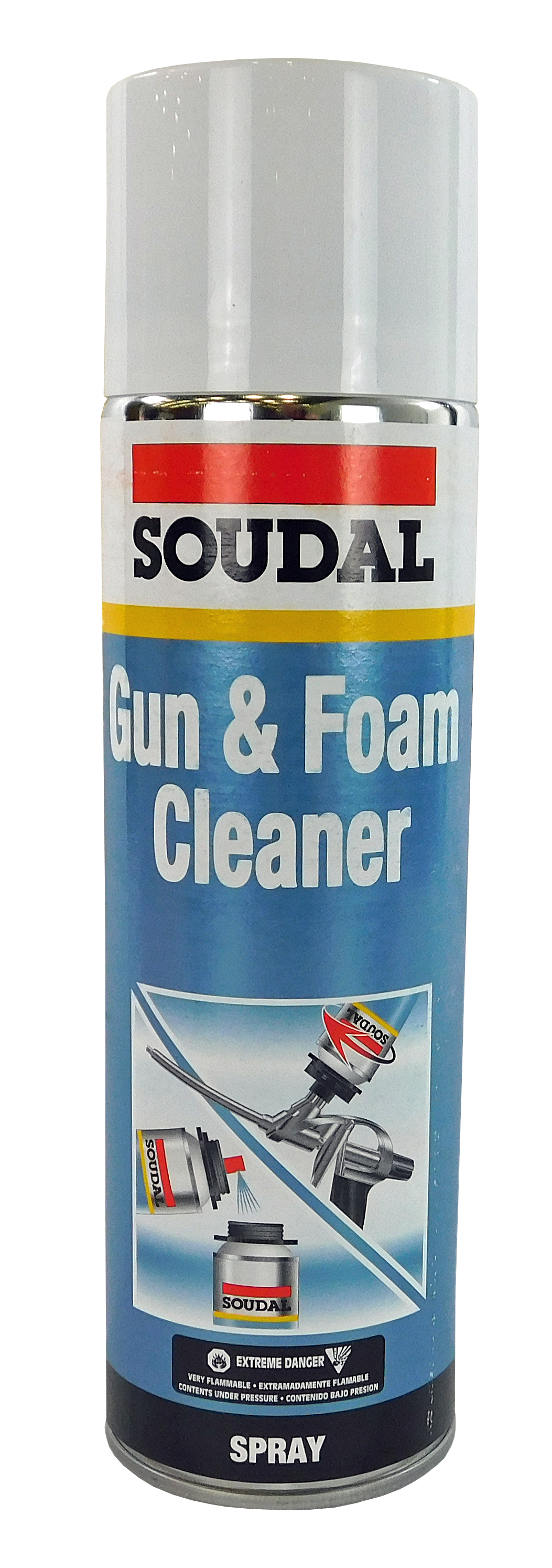 SOUDAL GUN & FOAM CLEANER  12OZ. CA