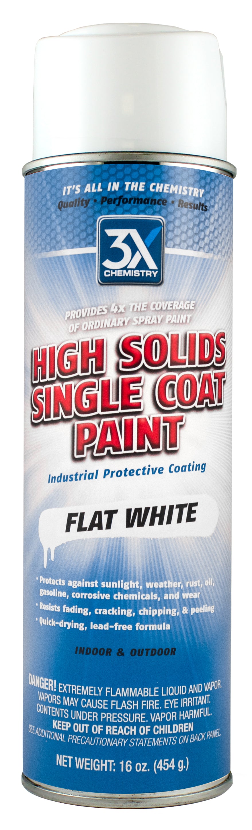 HIGH SOLIDS PAINT-FLAT WHITE