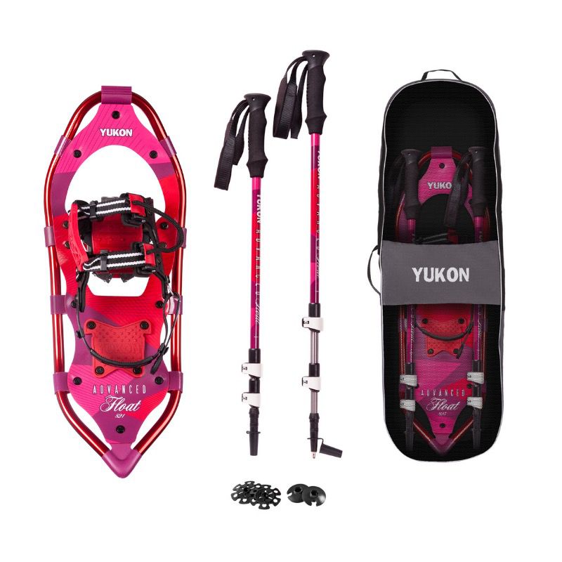 YUKON CHARLIES SNOWSHOE KIT 25' PNK