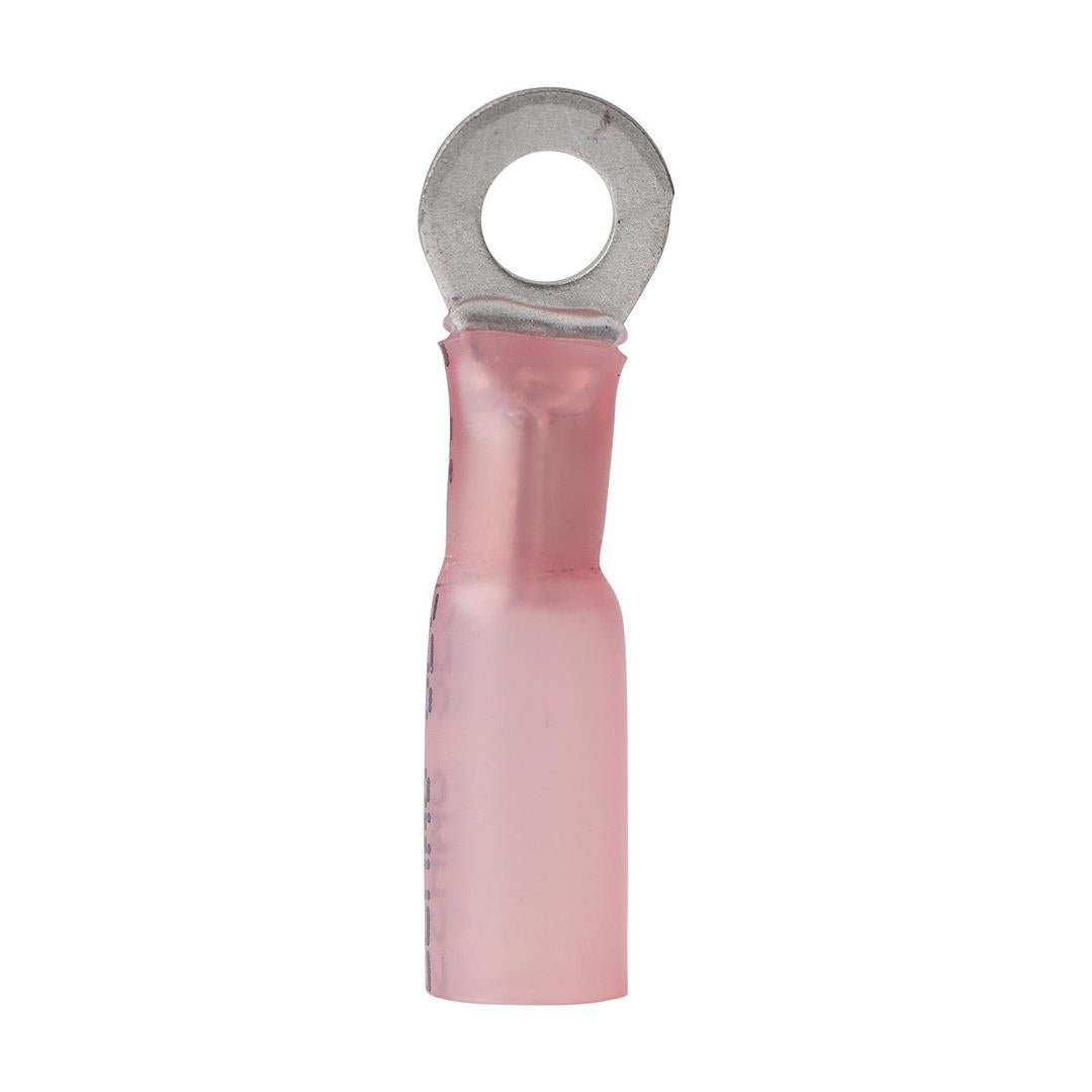 HEAT SHRINK RING TERMINAL  22-18 #8