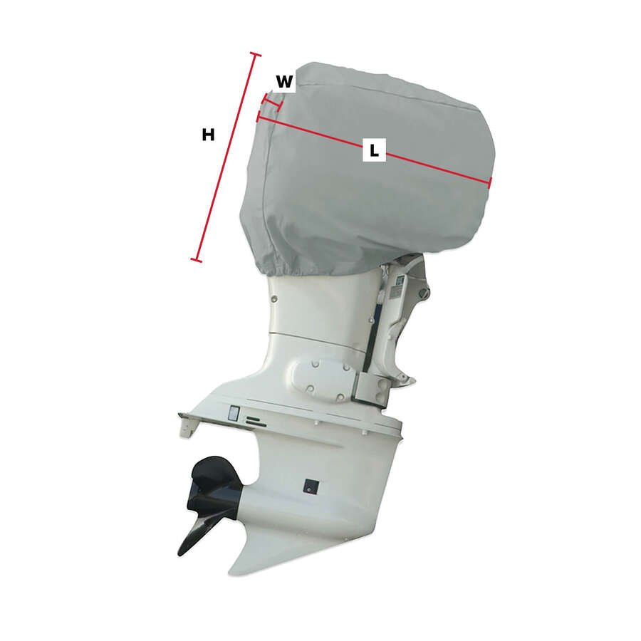 40 HP O/B MOTOR COVER-PFII GRAY