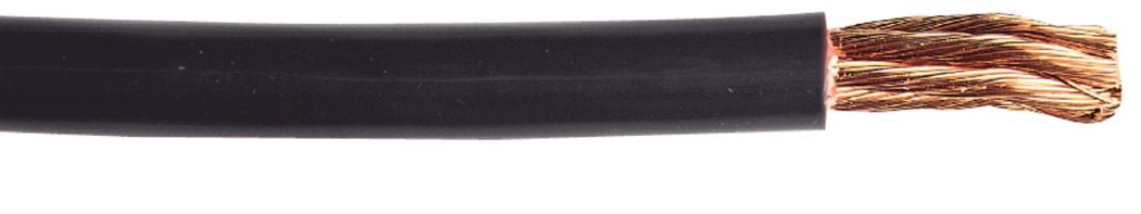4 GA X 100' WIRE BLACK