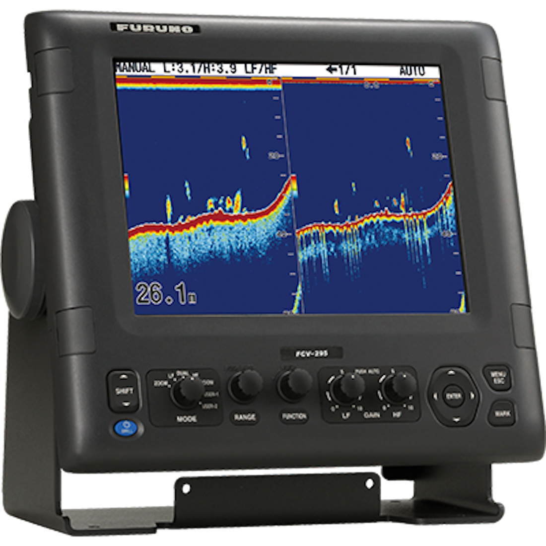 FISHFINDER 10.4' 1/2/3KW 28-200KHZ