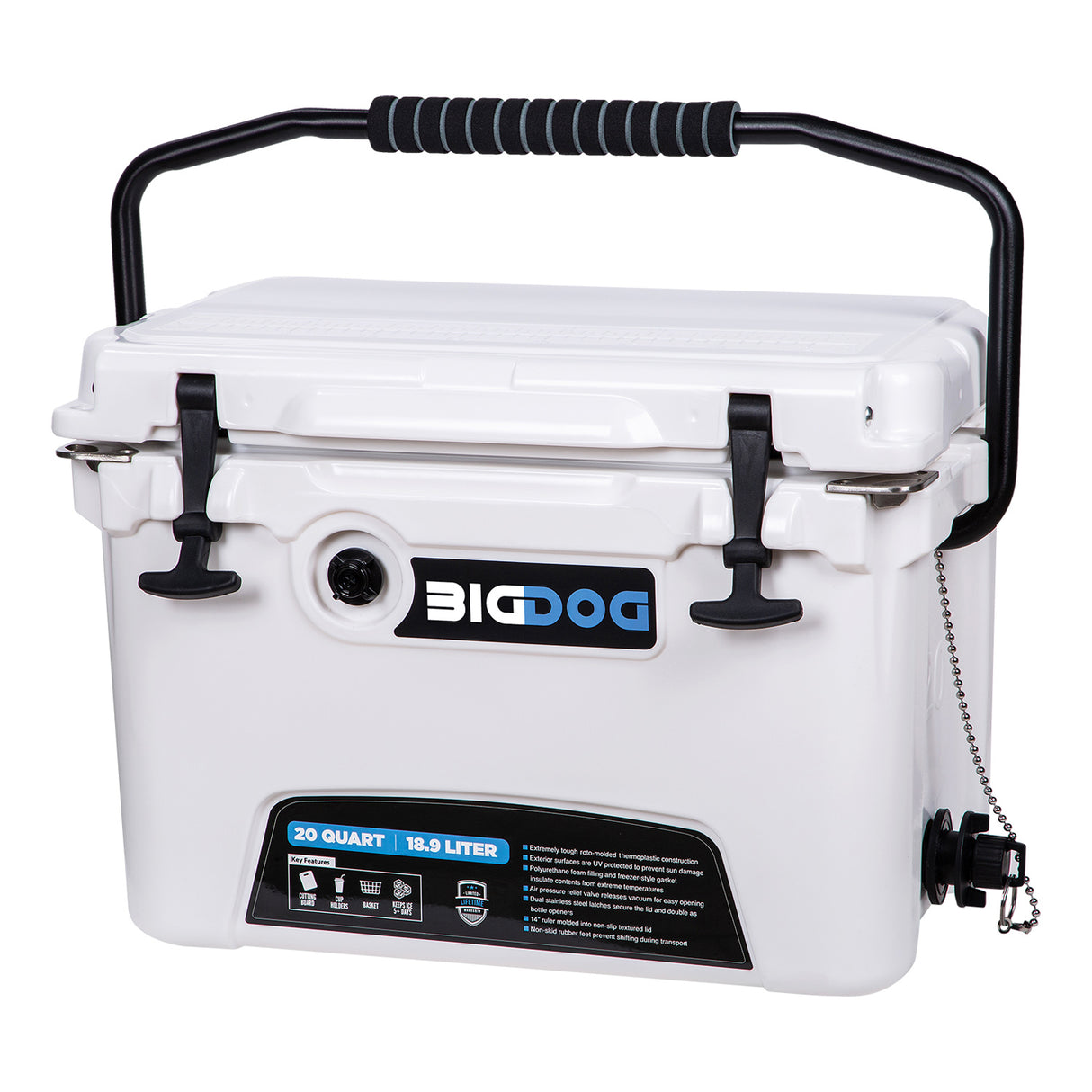 20 QT COOLER WITH ACCESSORIES