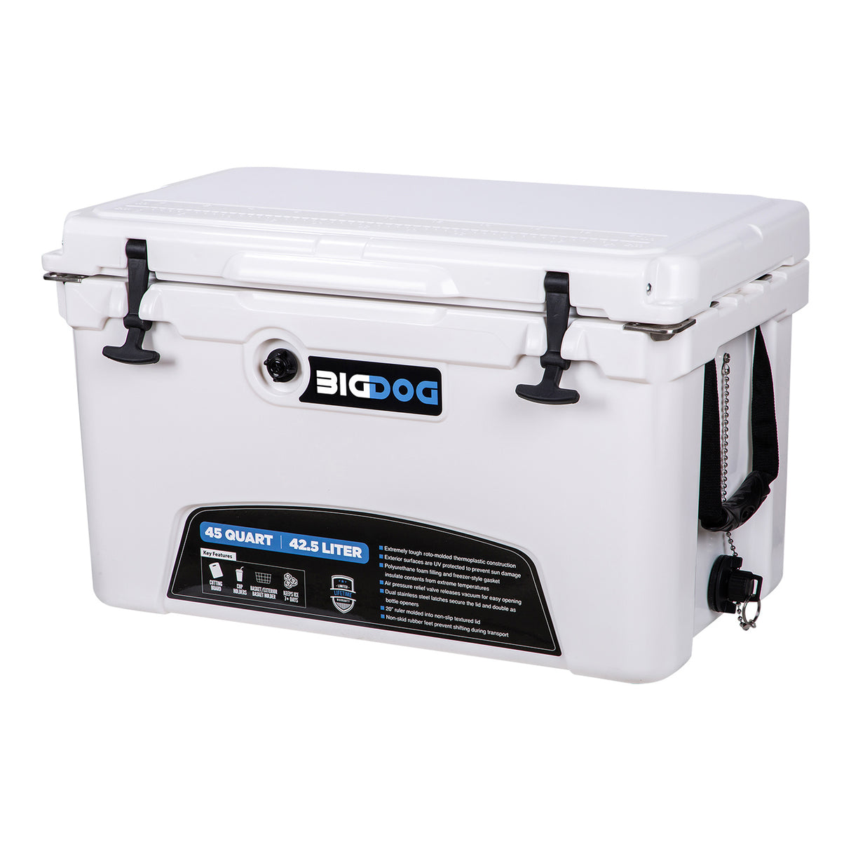 45 QT COOLER WITH ACCESSORIES