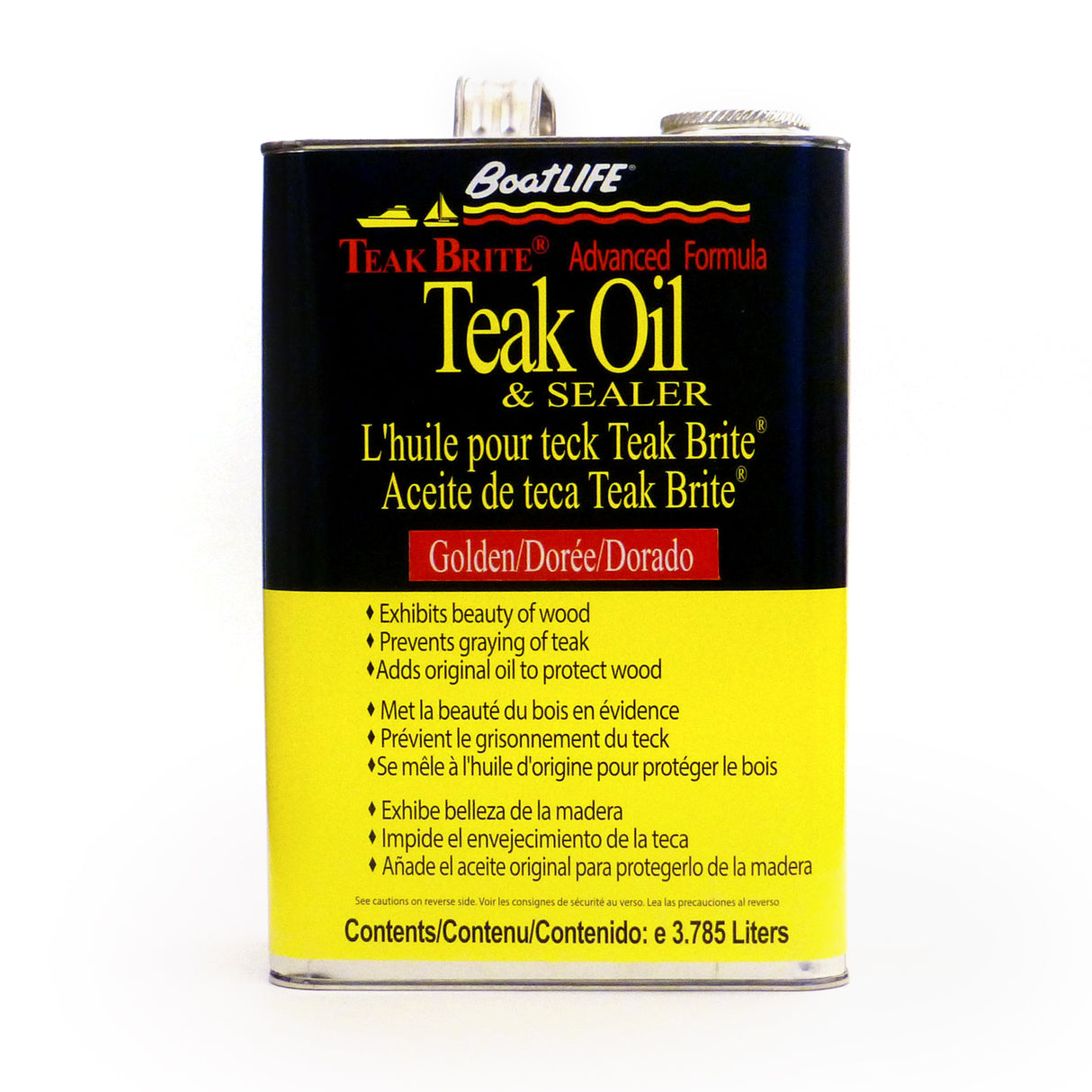 TEAL OIL 128 FL.OZ. GOLDEN