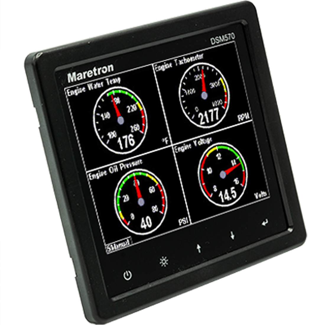 5.7'HIGH BRIGHT COLOR DISPLAY BLACK