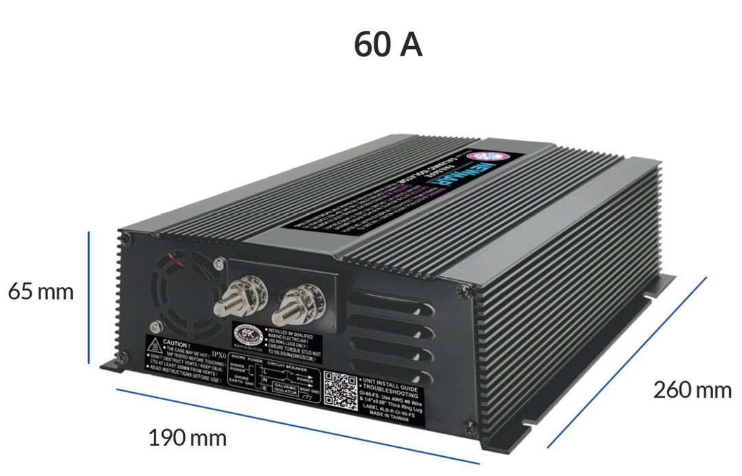 GALVANIC ISOLATOR - 60A - FAIL SAFE
