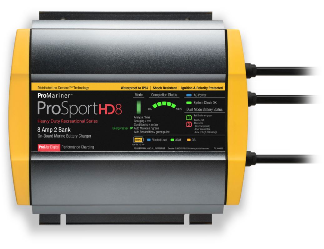 PROSPORT HD 8 AMP 2-OPMARINE BC