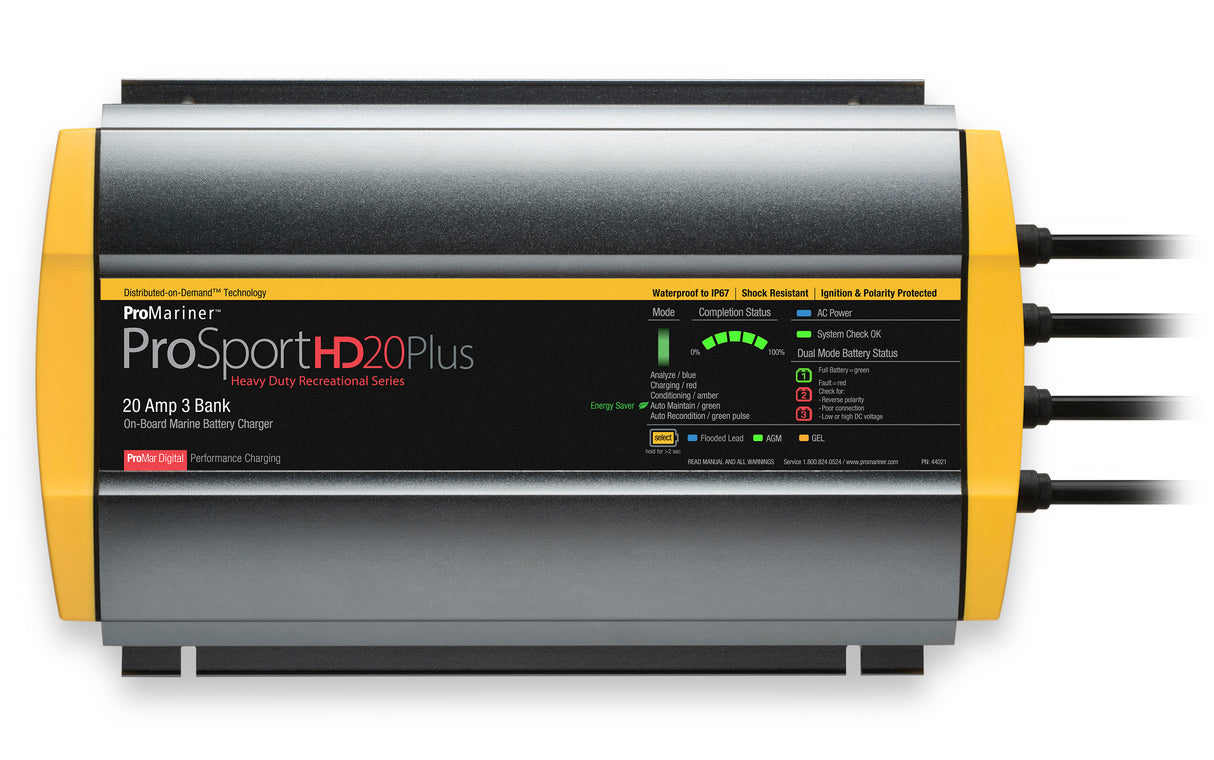 PROSPORT HD 20 AMP 3-OPMARINE BC