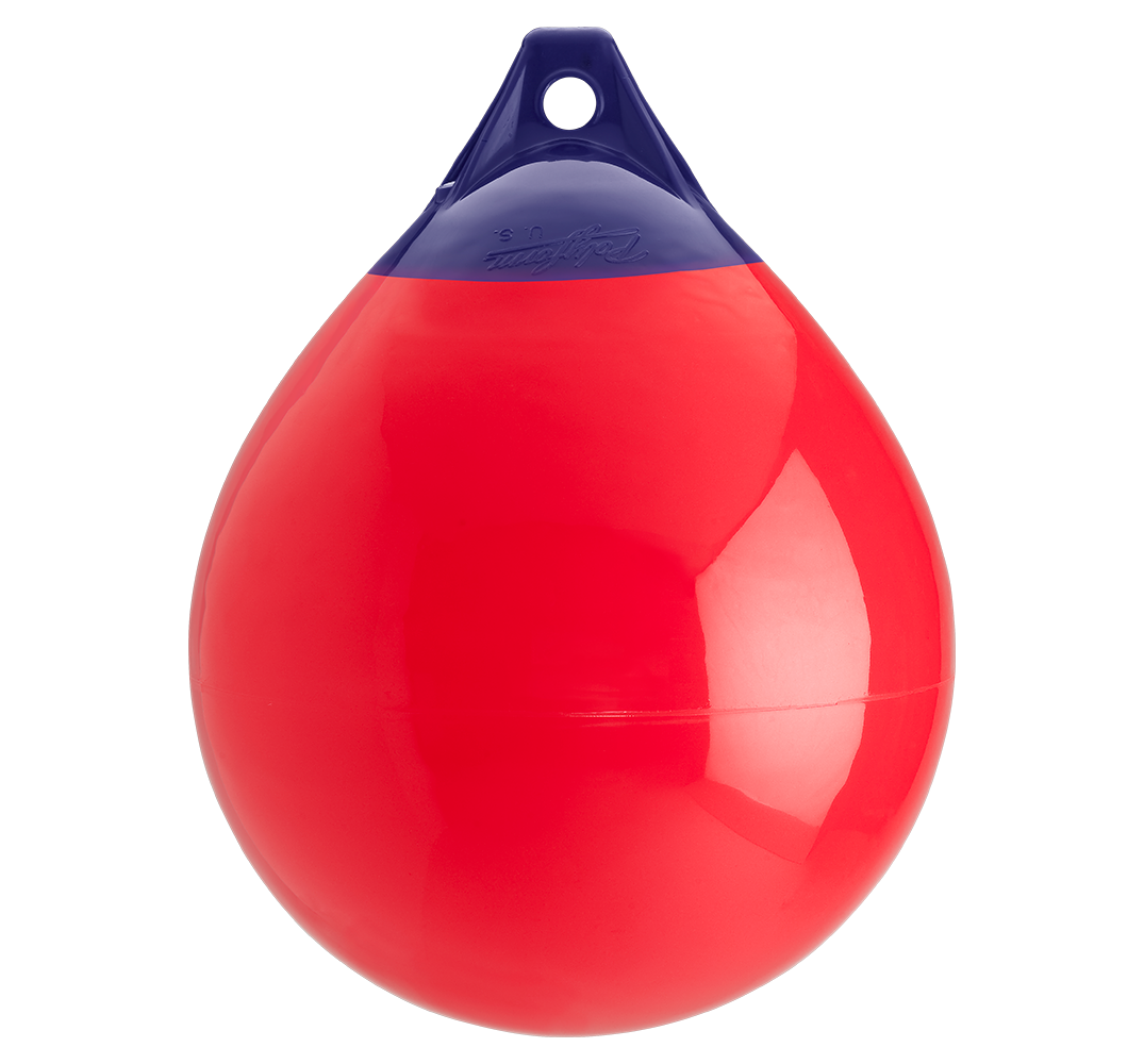 17' DIAM - 53.4' CIRCUM BUOY