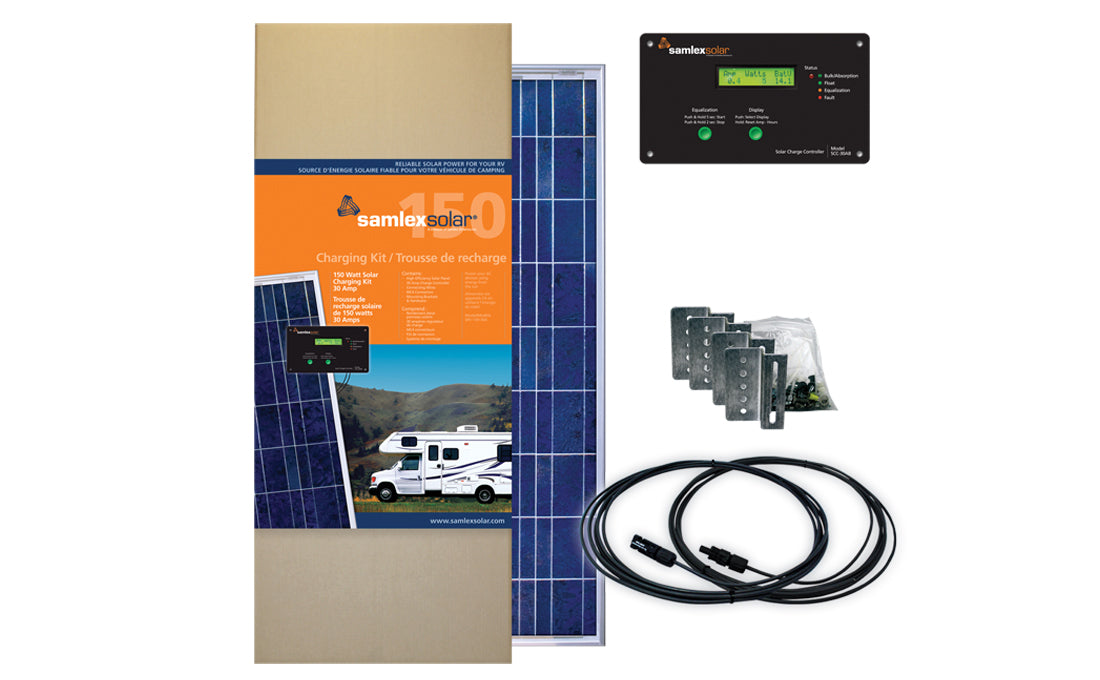 150W SOLAR CHARGING KIT