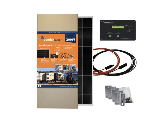 200 WATT SOLAR CHARGING KIT