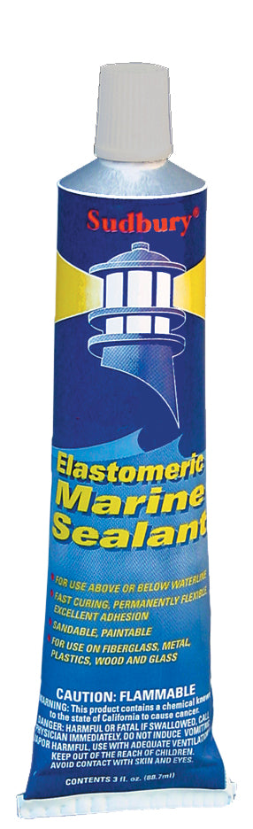 ELASTO SEALANT CLR 3OZ TUBE CARDED