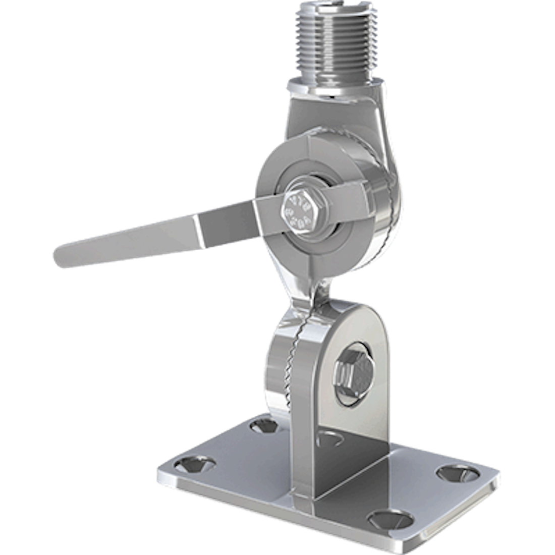 RATCHET MOUNT  SS STEEL W/HANDLE