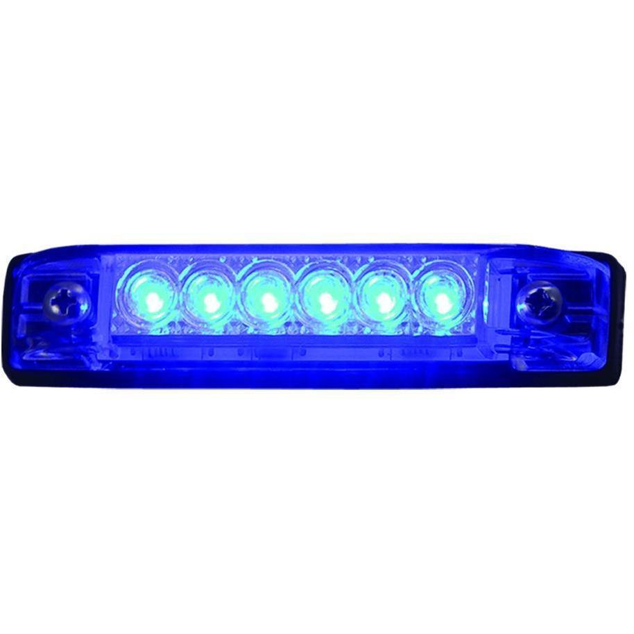 4' BLUE SLIM LINE LED