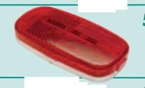 4X2 RED MRKR LIGHT 9 DIOD