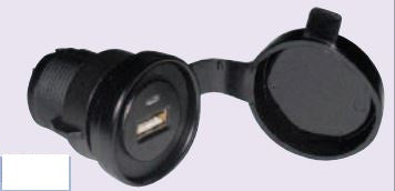 BLACK USB CHRGR KIT W/CVR