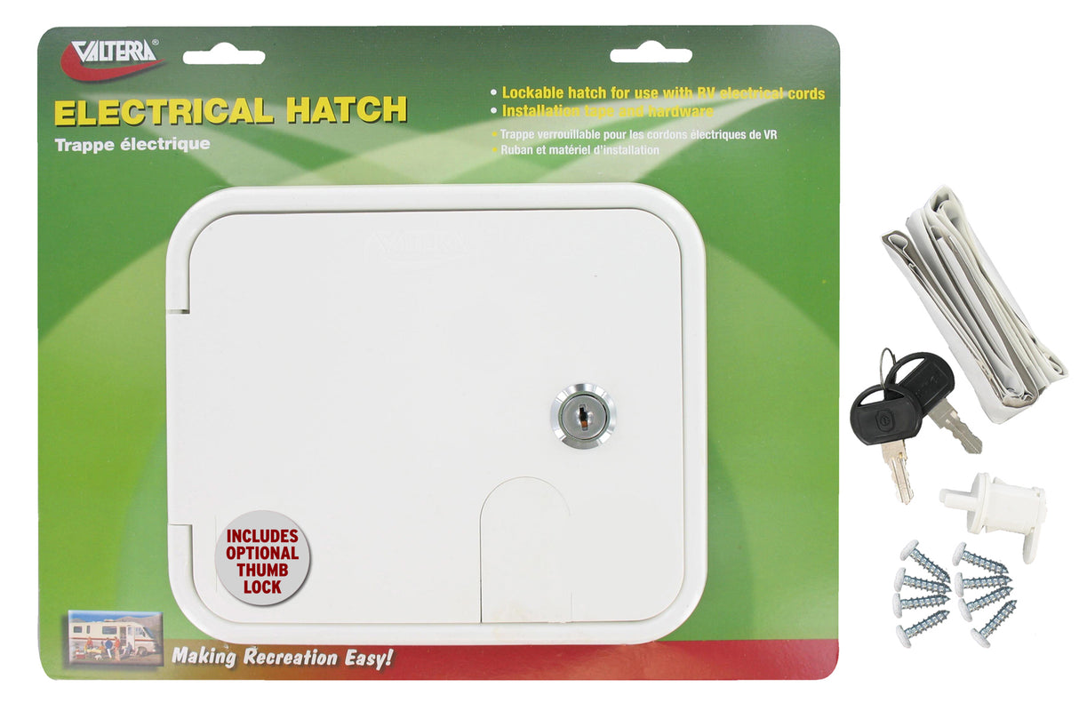 ELECTRICAL HATCH-WHITE