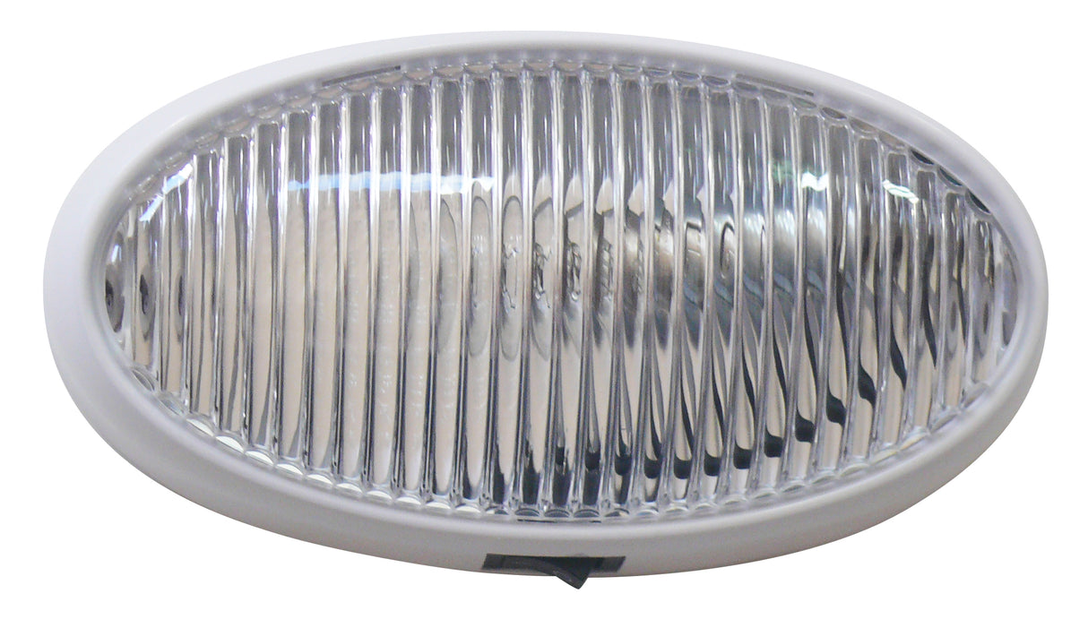 OVAL PORCHLIGHT WHT SW